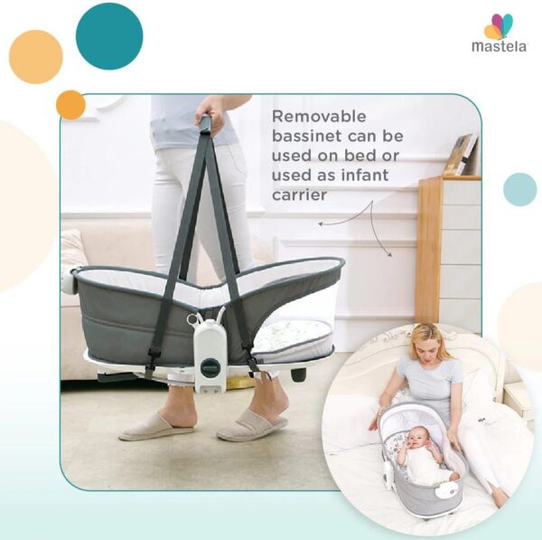 Mastela 6 in 1 Swing Bassinet - Image 3
