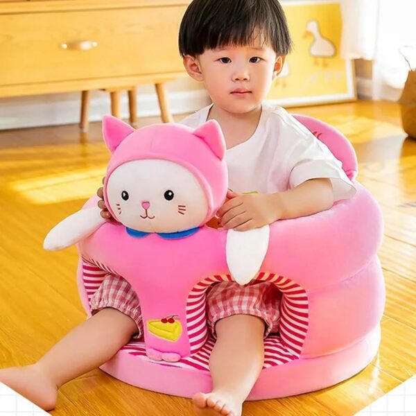 Cartoon Baby Floor Seat/Support Sofa Seat - 6M+ - Image 2