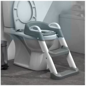Baby Kids Potty Toilet Seat Chair With Ladder Step Up Training Stool potty chair