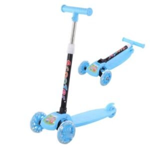 Premium quality Adult Foldable Adjustable Height 3-Wheel Kick Scooter